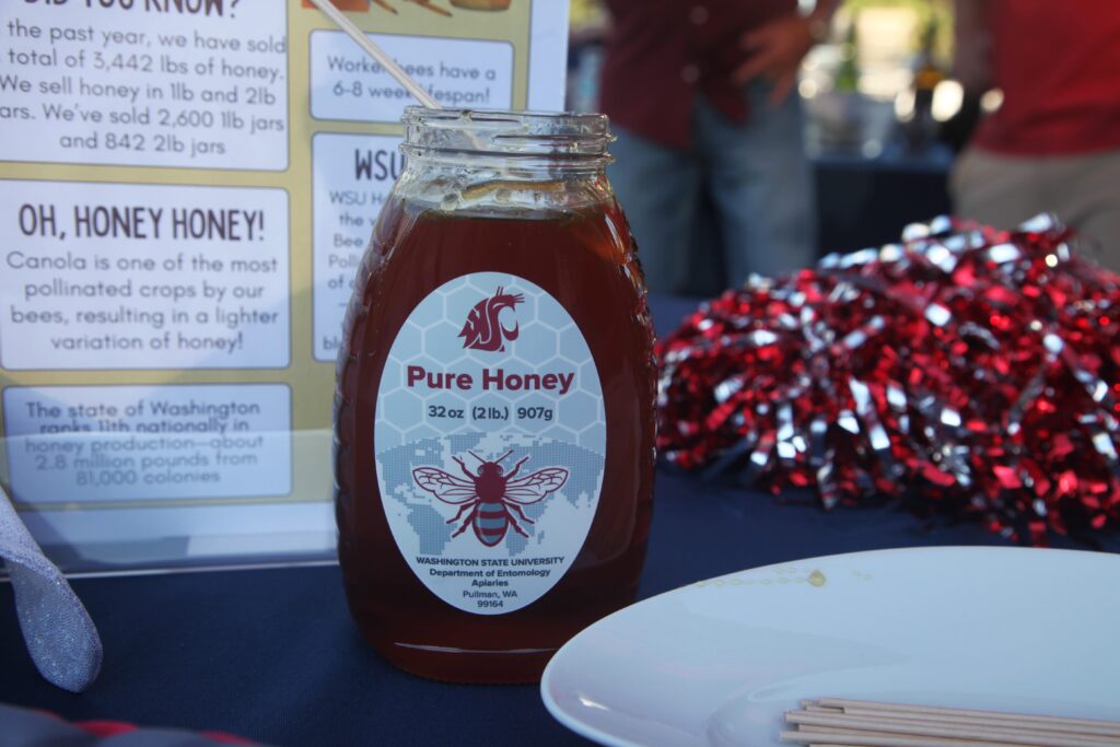 WSU honey jar is open for sampling