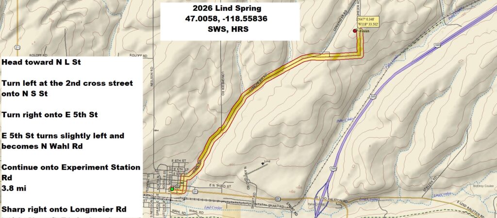 Map to Lind trials.