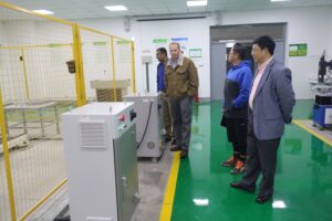 Troy Peters, Lav Khot and Shaojin Wang during collaboration with NW Ag University from China