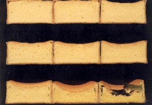 Too much alpha-amylase affects how bread products, such as these sponge cakes,  rise and taste