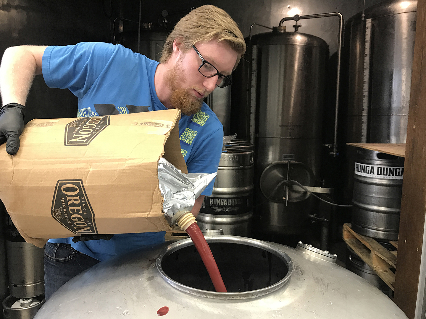 Fermentation Science senior brews beer CAHNRS News Washington State
