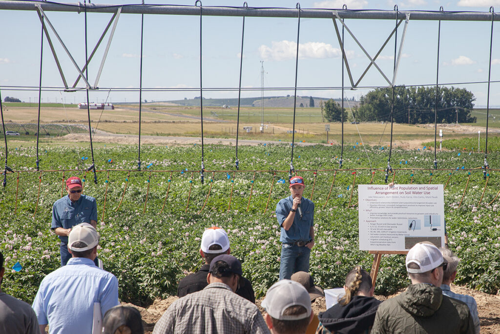Potato field day presenters