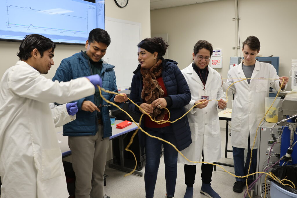 Pulses demo- long rope