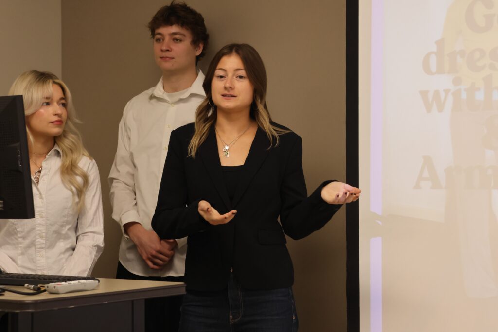 Team 5 presenting