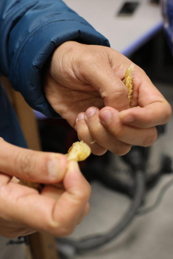 Hands and protein product