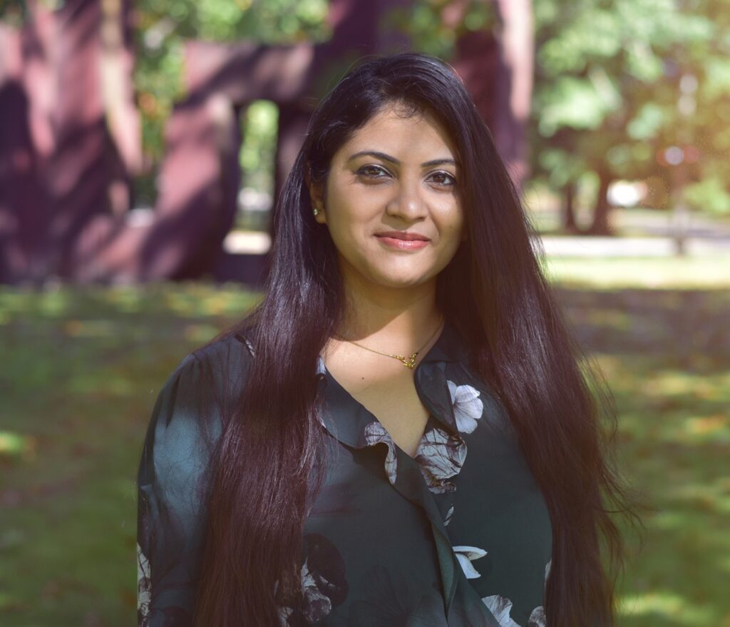 Formal portrait photo of Priya Chakrabarti Basu.