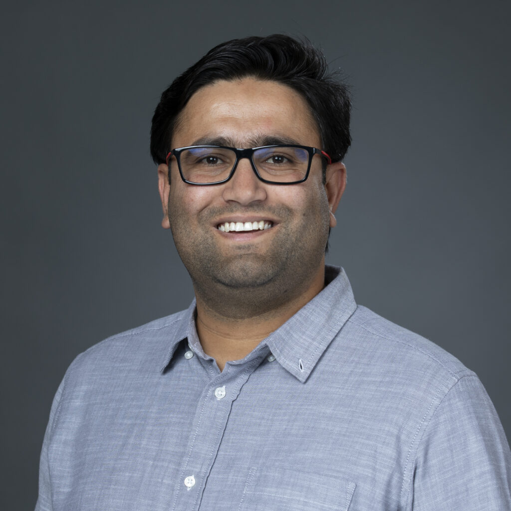 Formal portrait of Surendra Singh