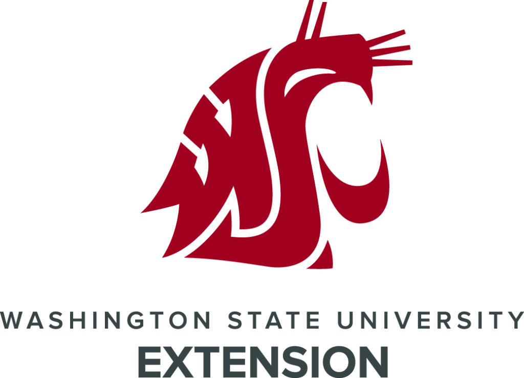 WSU Cougar head logo above words "Washington State University Extension."
