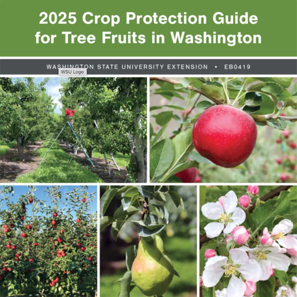 Cover of the Crop Protection Guide with several photos.