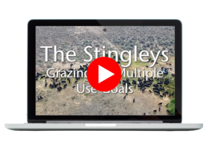 Screenshot of video superimposed on laptop.