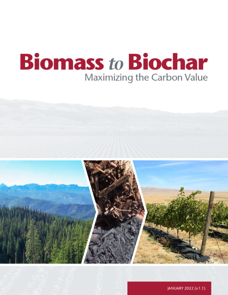 Biomass to Biochar: Maximizing the Carbon Value | Center for Sustaining ...