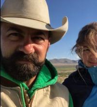 Tip Hudson on the range.