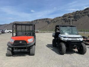 Two quads sit side by side.