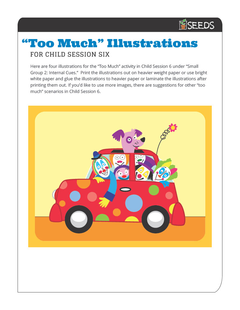 Example of Too Much Illustrations--Too Many Clowns in a Car.