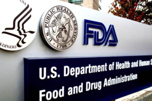 US Department of Health and Human Services, Food and Drug Administration Sign