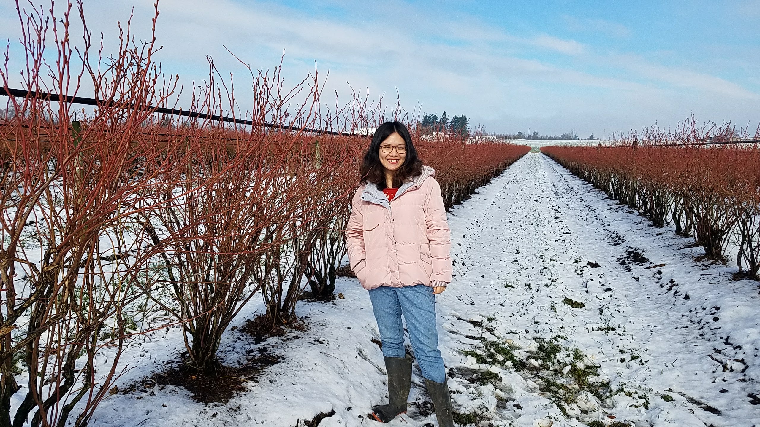 Kayla standing in nature