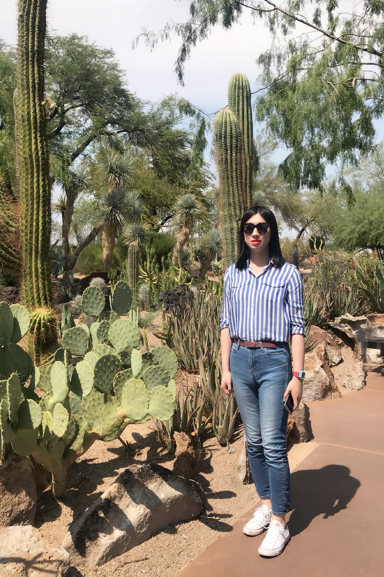 Kayla standing in nature