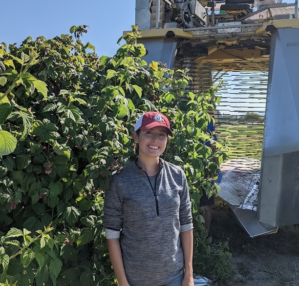 Kayla standing in nature