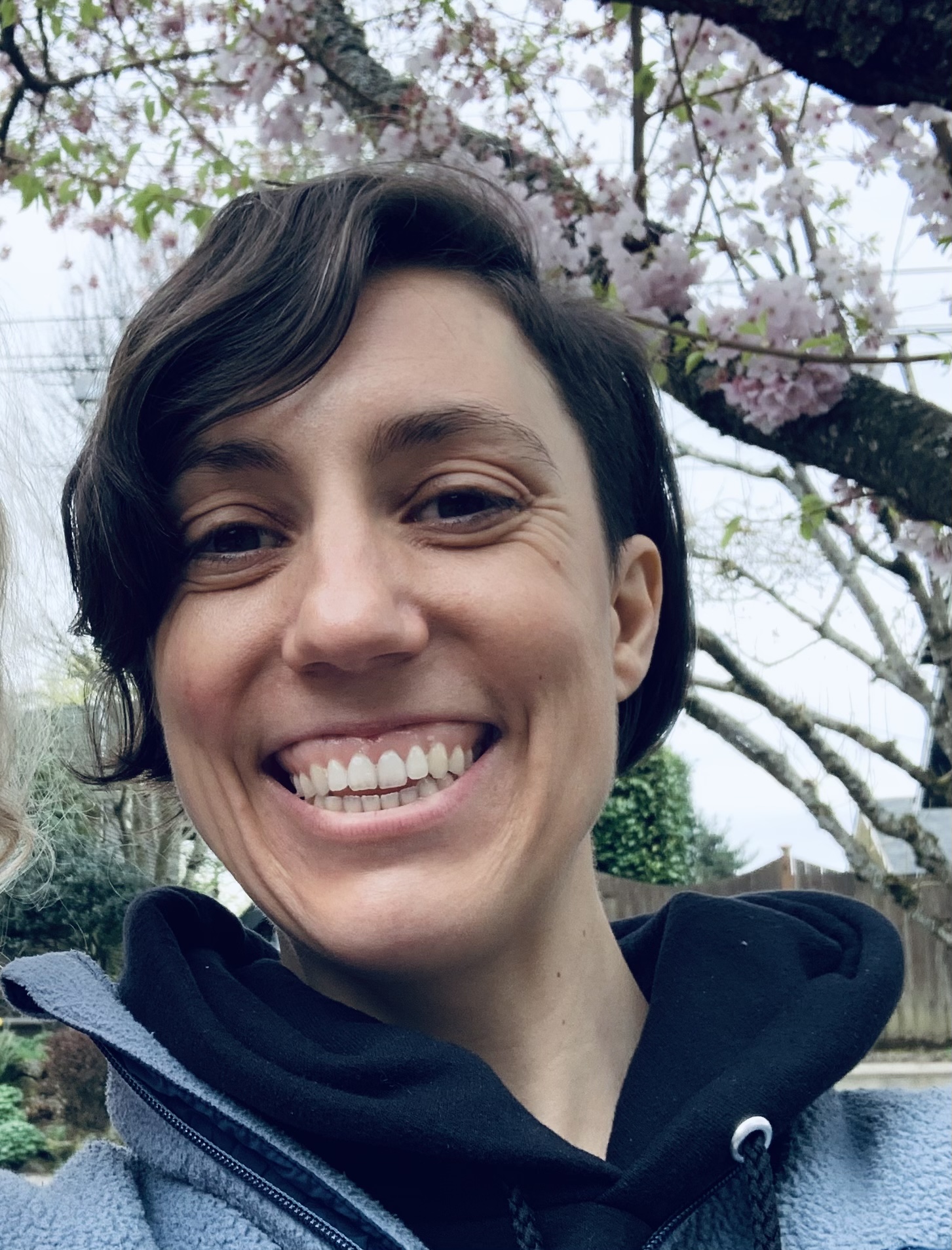 Kayla standing in nature