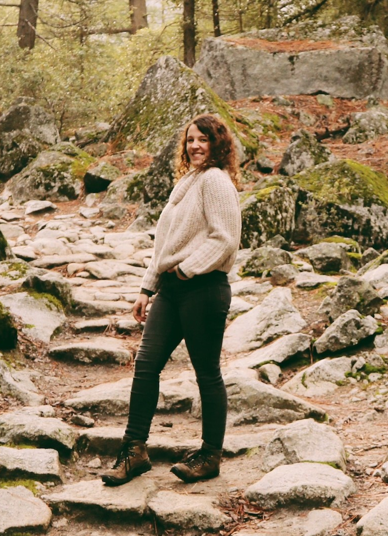 Kayla standing in nature