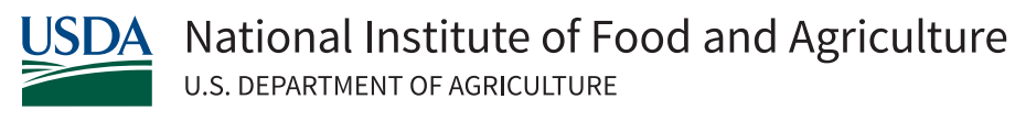 logo, USDA: National Institute of Food and Agriculture, U.S. Department of Agriculture