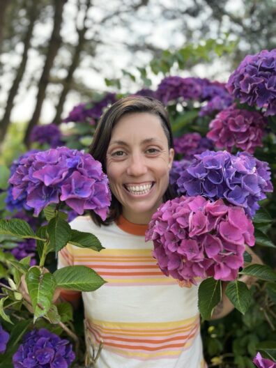 Closeup of Adriana Barsan.