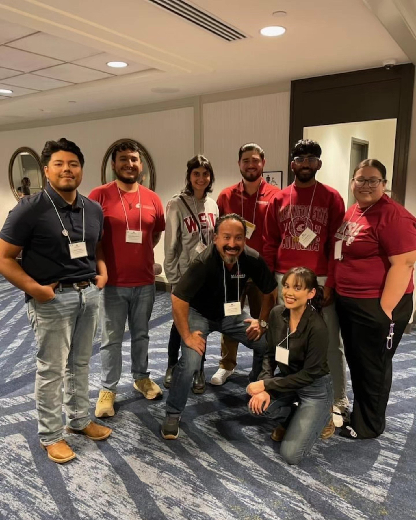 Group of MANRRS club students.