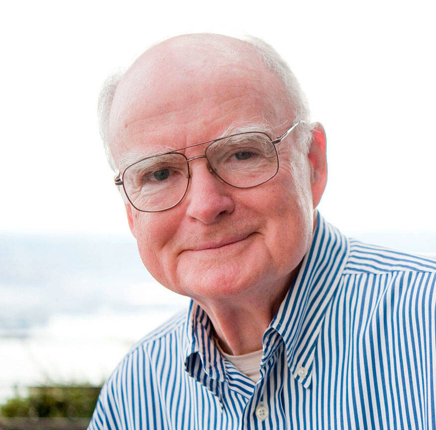 Bill Ruckelshaus smiling.