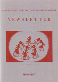 Cover of a newsletter. There's an illustration of ants sitting in a circle together on the cover.