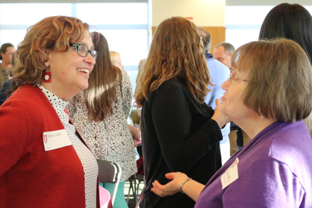 Dory and Dana speaking