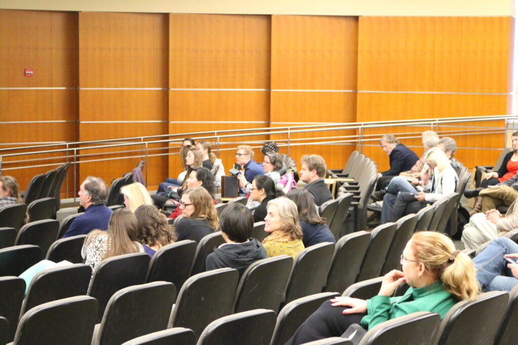 Listening to speaker