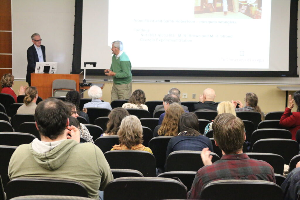 John Brown presenting