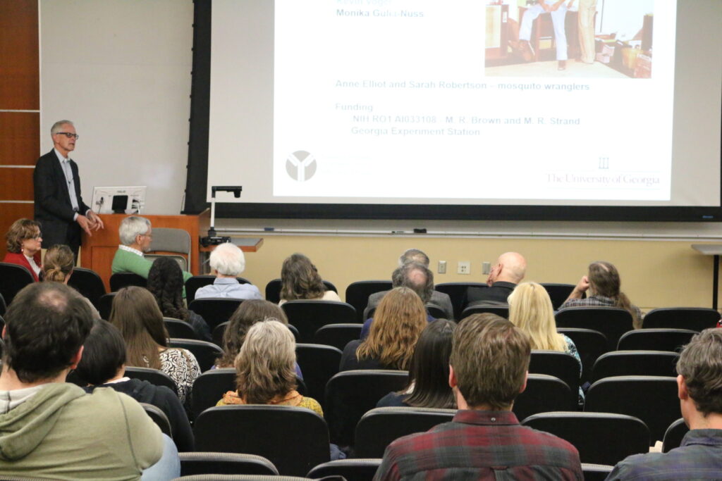 Mark Brown Presenting the 2017 E. Paul Catts Memorial Lecture