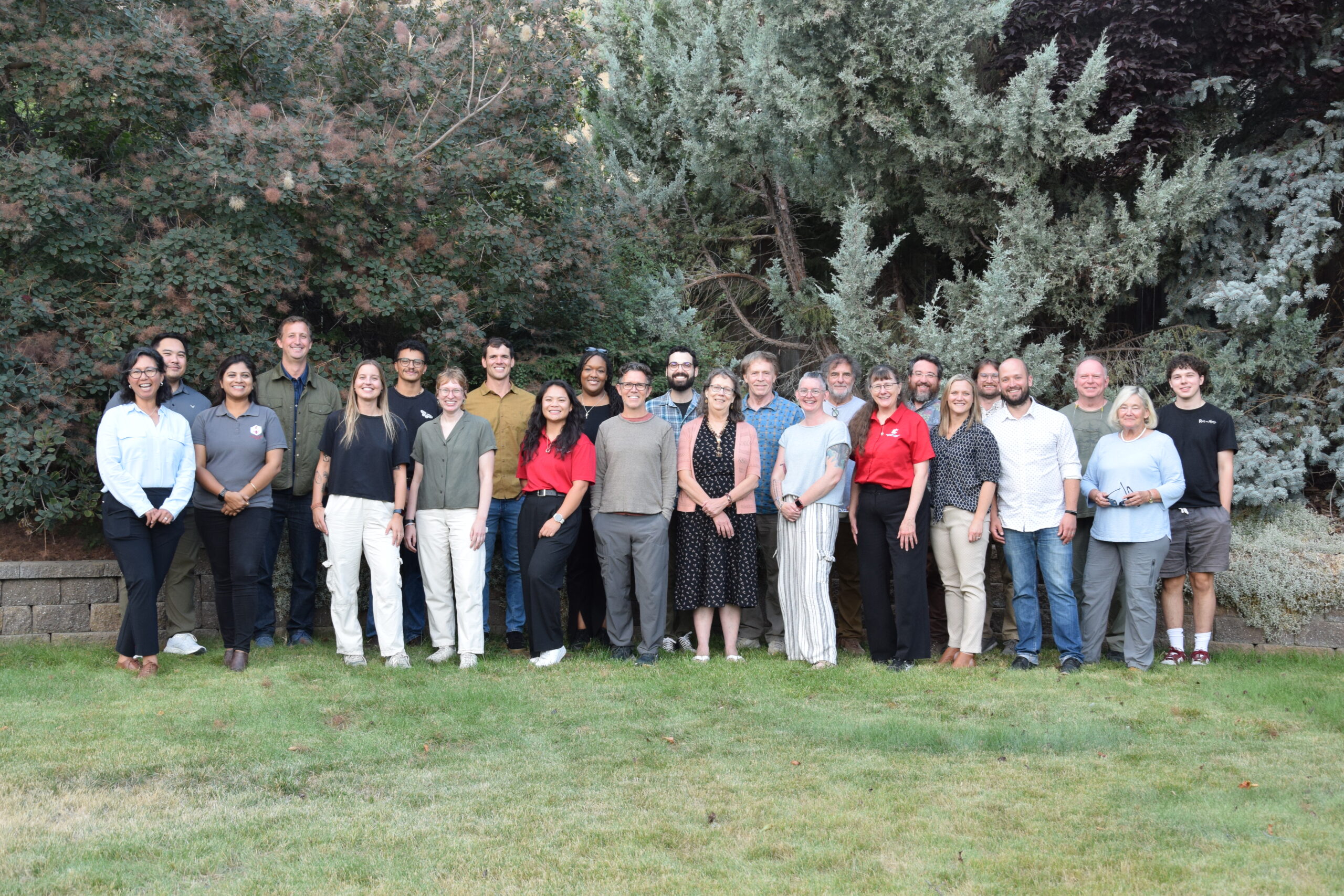 A group of Entomology Faculty and Staff outside.