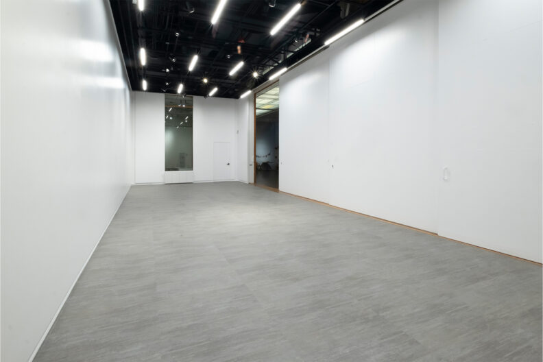 Empty gallery space. 