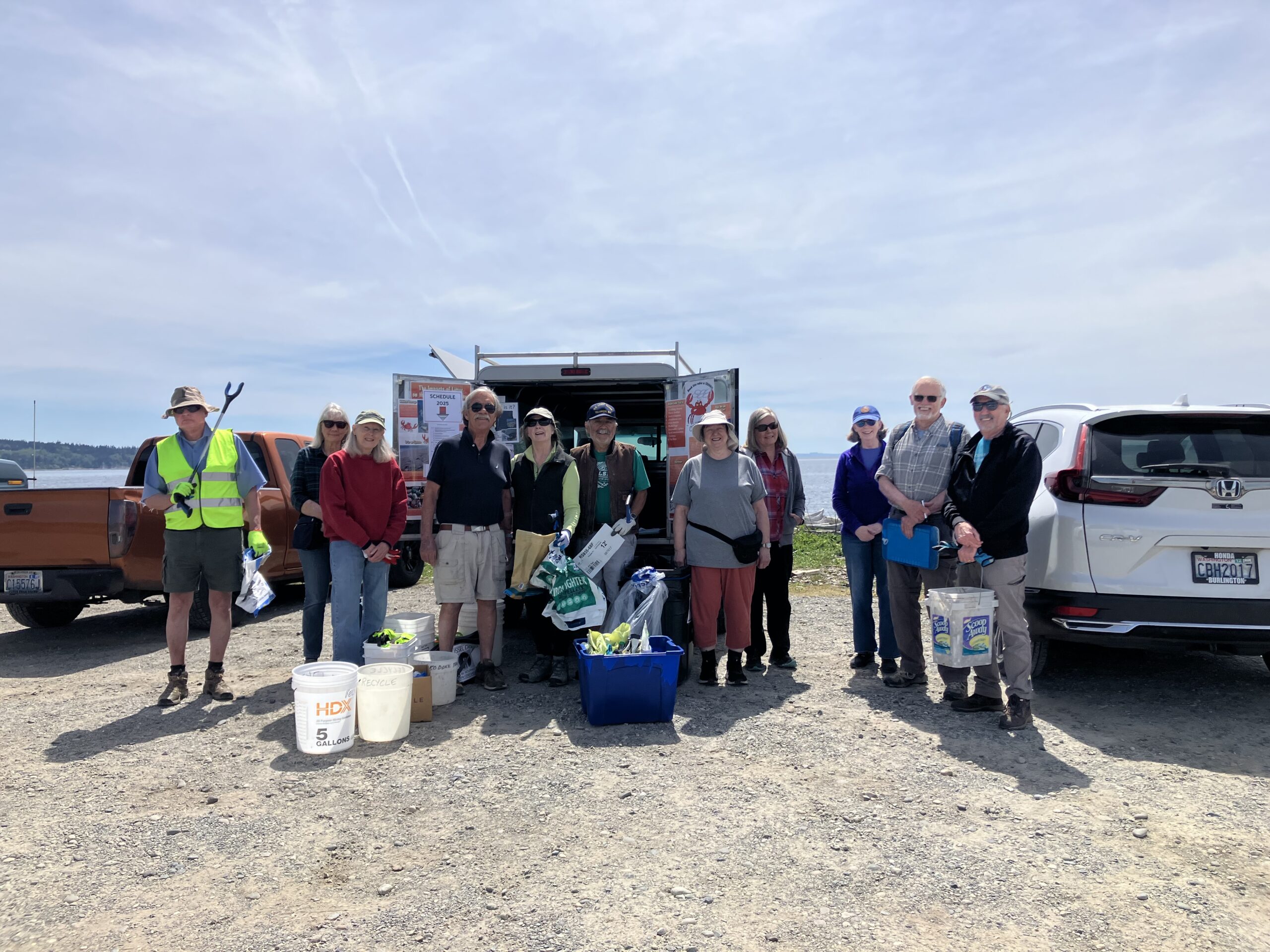 Group photo of volunteers