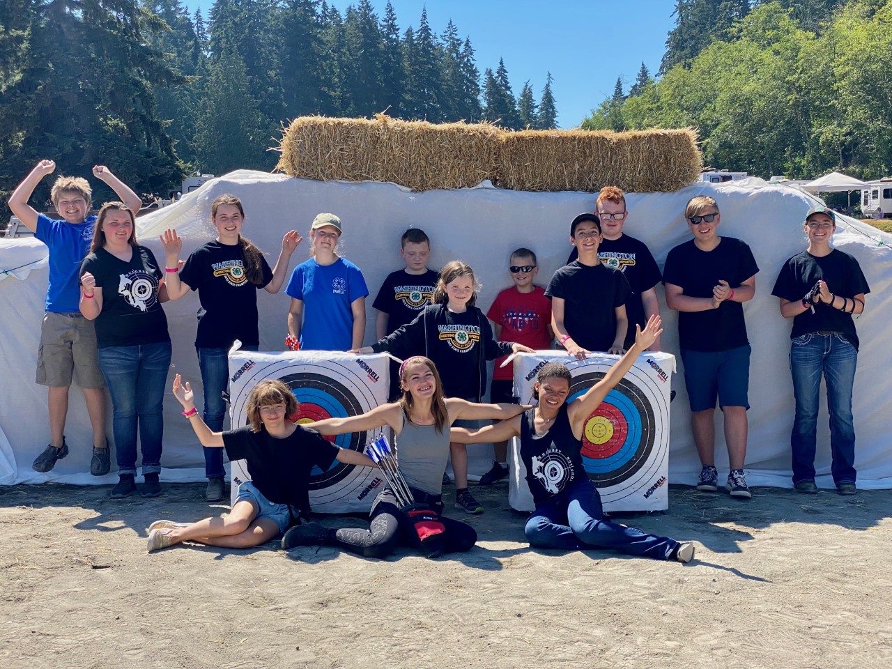 shooting sports kids at county fair