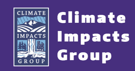 Logo for the Climate Impacts Group at the University of Washington