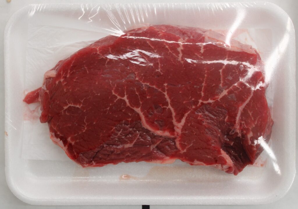 Top Sirloin Steak, Bnls Cap Off.