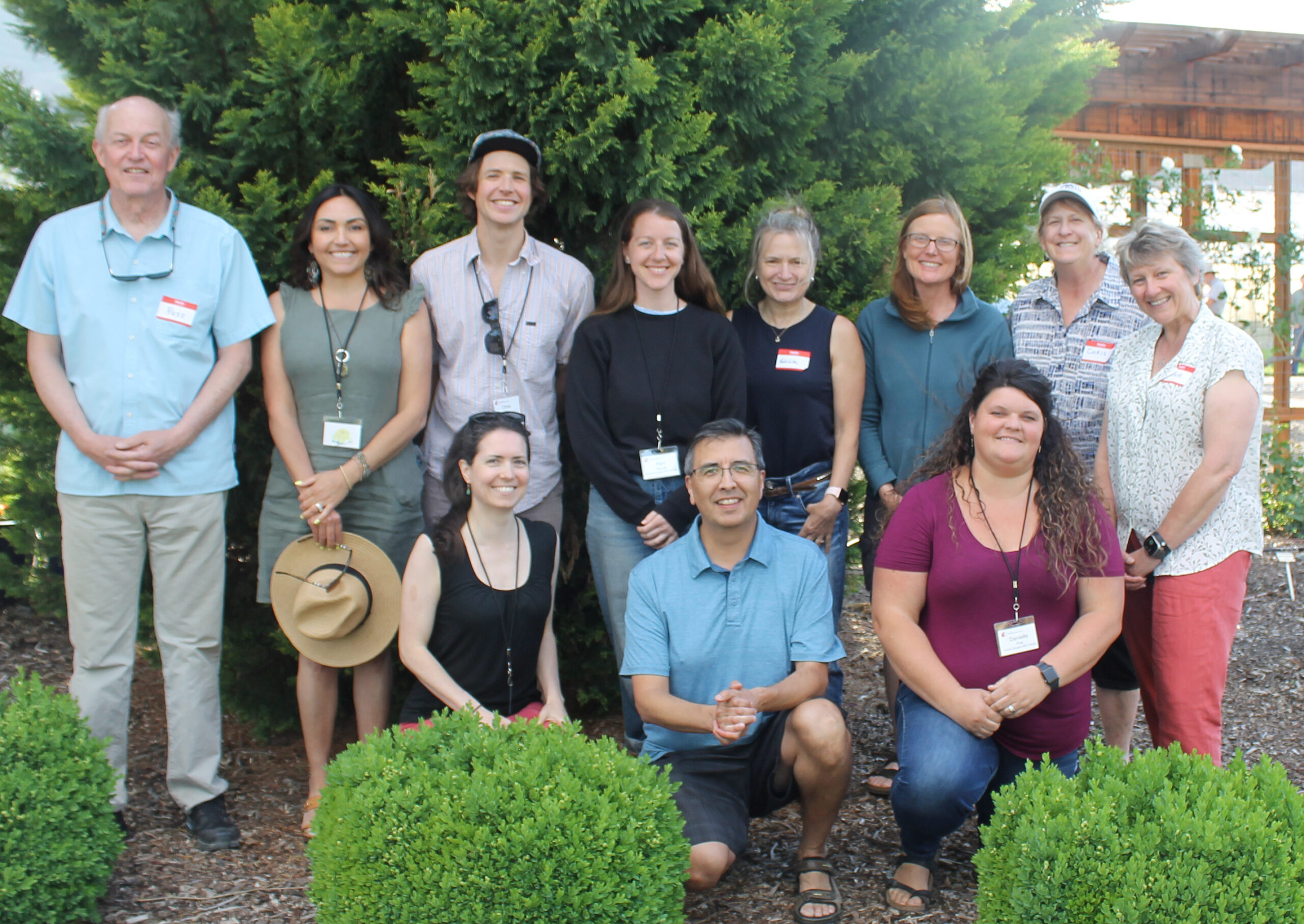 Master gardeners interns.