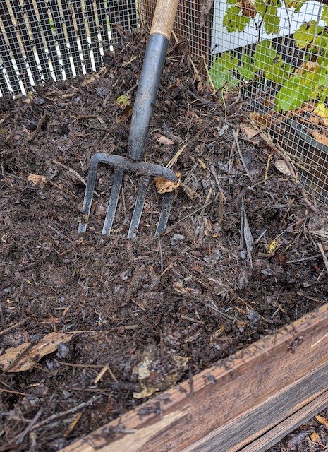Compost pile