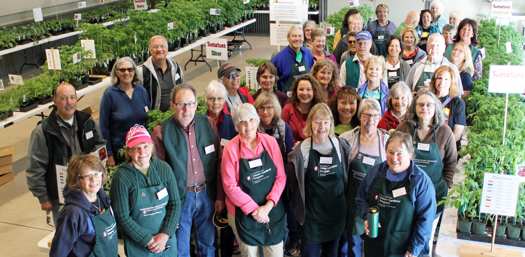 Group of master gardeners