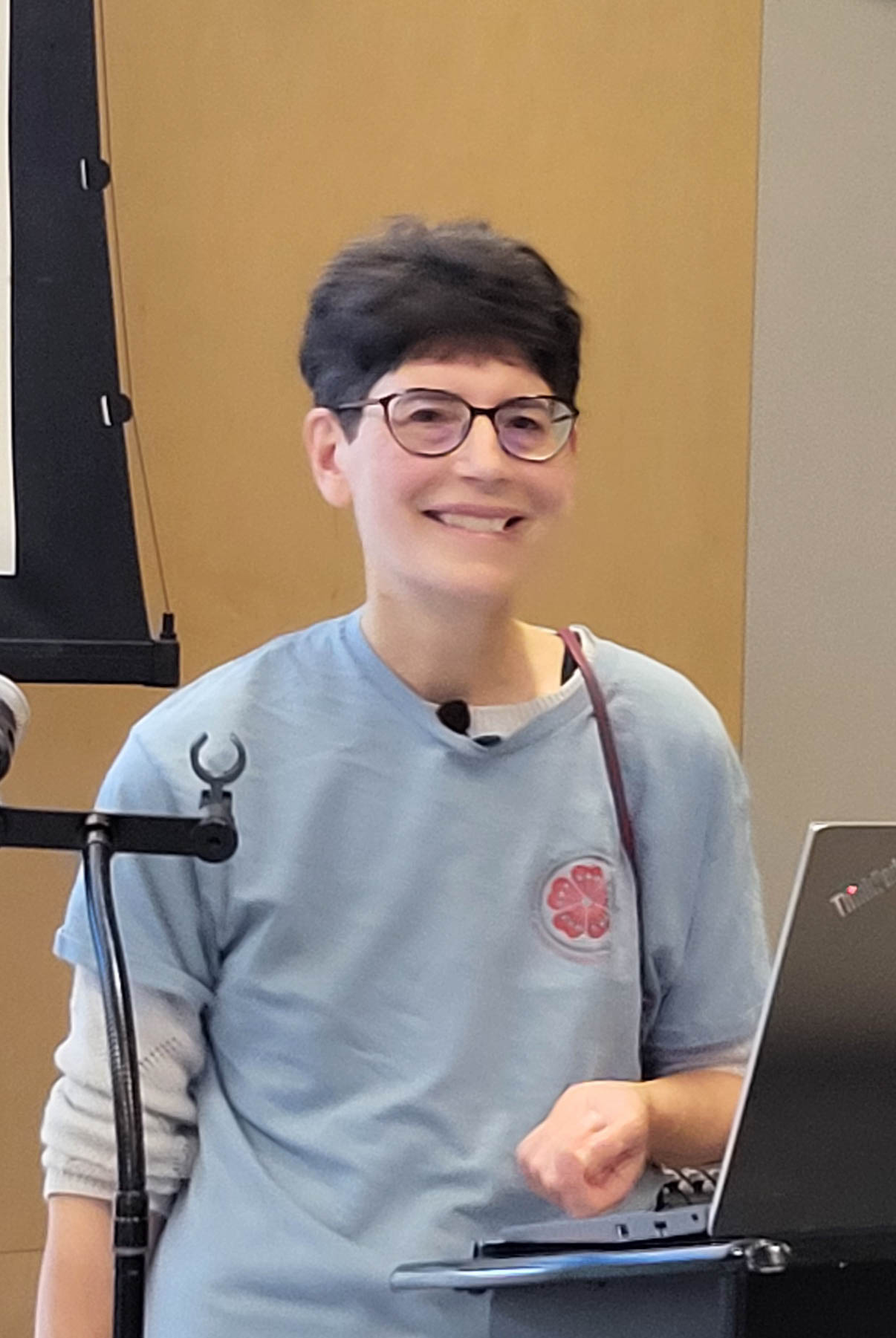 Sarah Moore is the Program Coordinator of the WSU Extension King County Master Gardeners. Sarah Moore is at a King County Master Gardener Program event