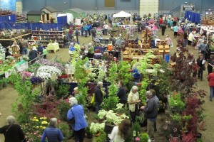 Home and Garden show view of vendors