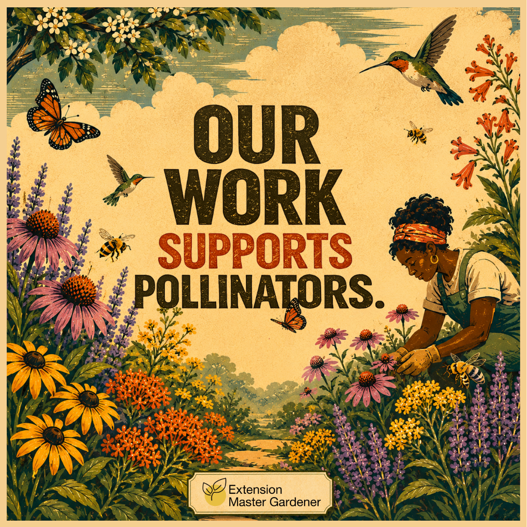 Our work supports pollinators
