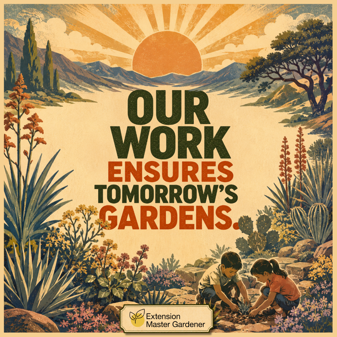 Our work ensures tomorrow's gardens