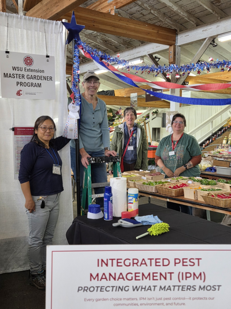 Pierce County Master Gardener volunteer team at state fair 2026