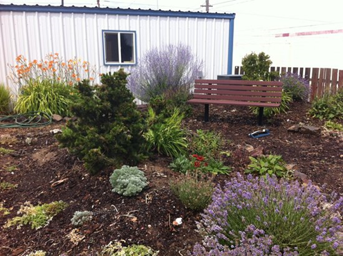 The Othello demonstration garden