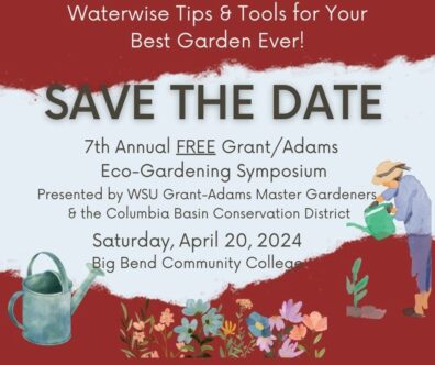 Waterwise Save the Date April 20, 2024