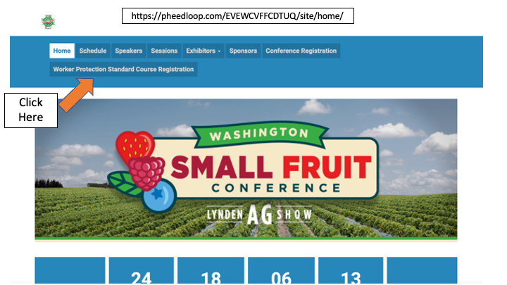 part of website of past SFC event